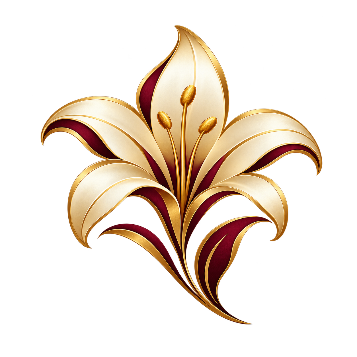 Emblema floreale Necrologi.Click