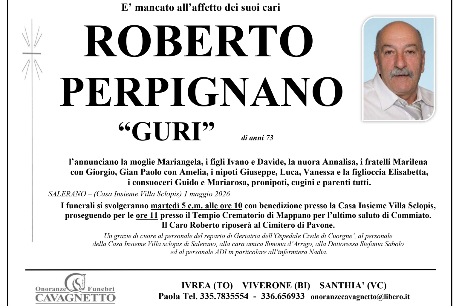 Manifesto funebre