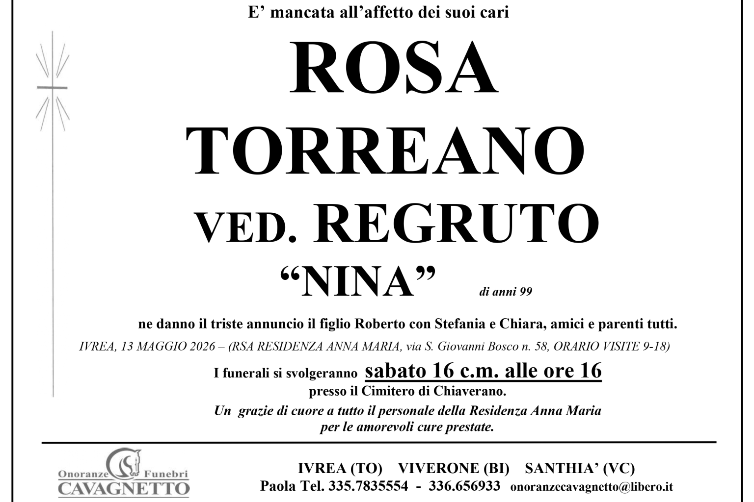 Manifesto funebre