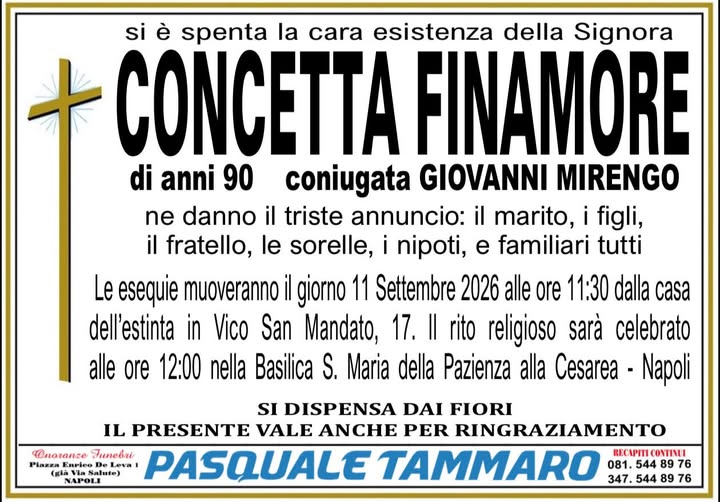 Manifesto funebre